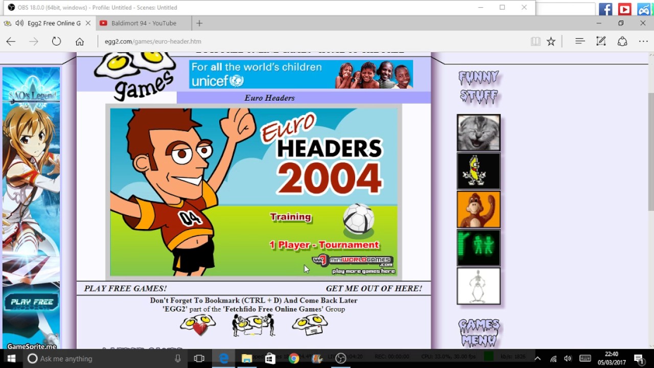 Baldimort 94 Enjoying a game of Euroheaders