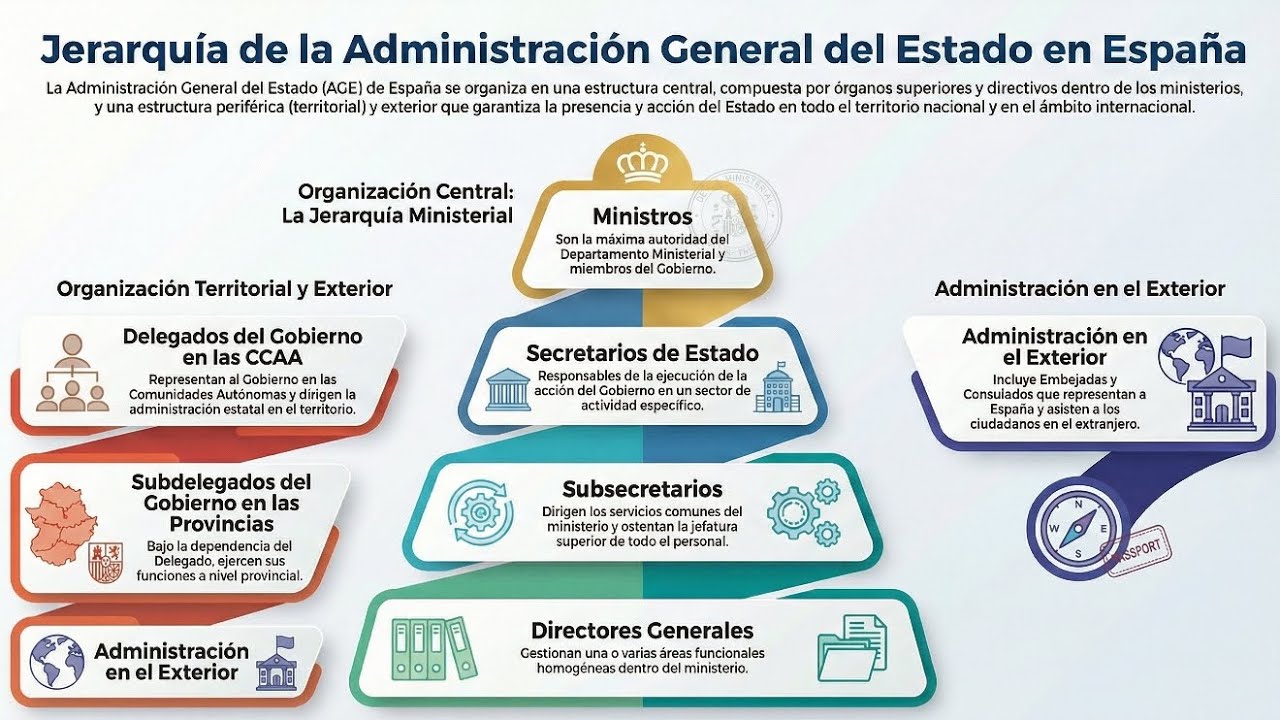 Tema 2 Oposiciones: El Gobierno y la Administración del Estado | Explicado fácil y al grano