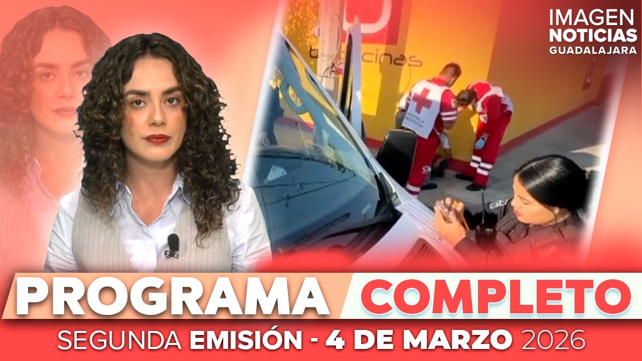 Noticias GDL con Carolina Martínez | Programa completo 4 de marzo de 2026