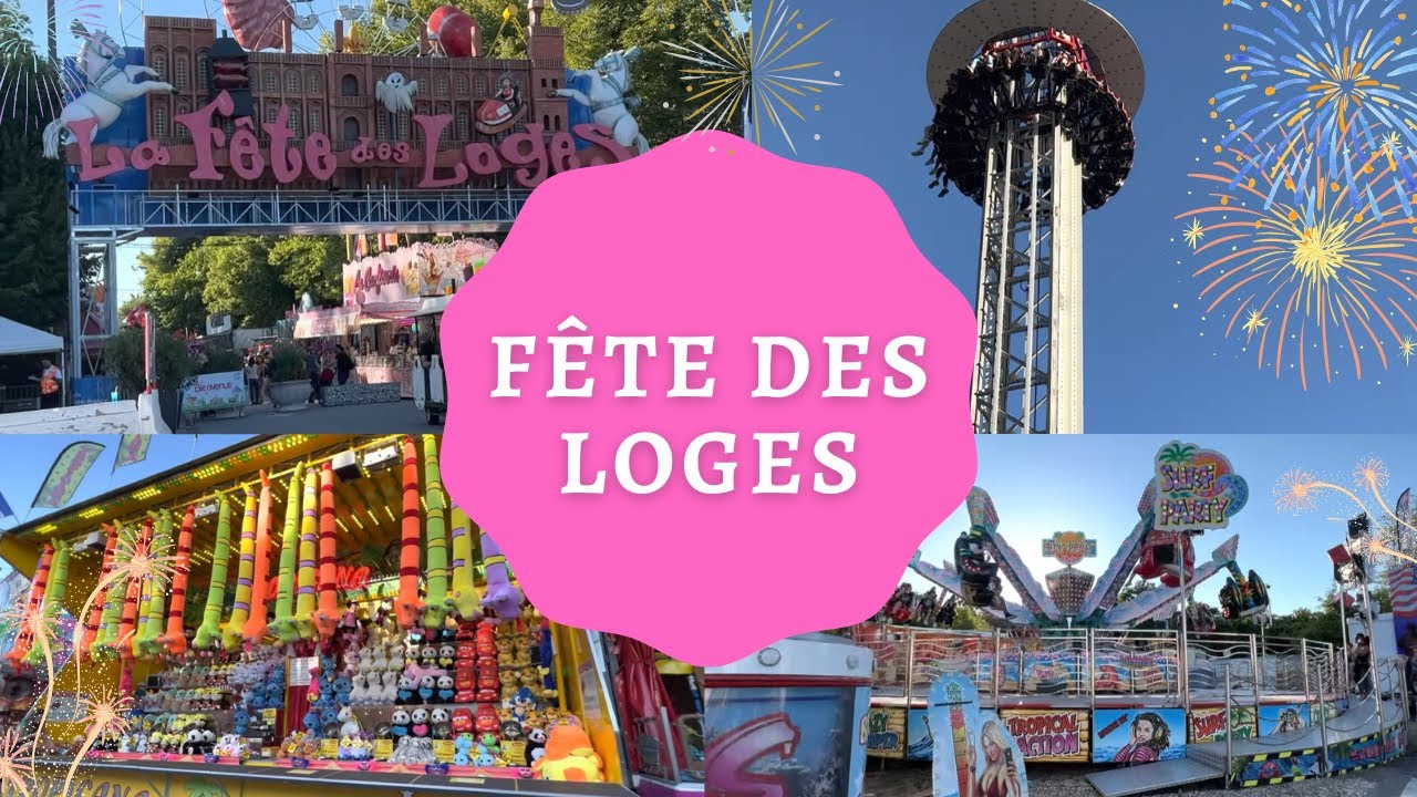 Fête des Loges 2022 Saint-Germain-en-Laye Paris, France - A day in Funfair !