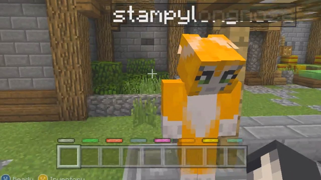 Minecraft Xbox - Battle Mini-Game - Joining Stampy Cat's Game
