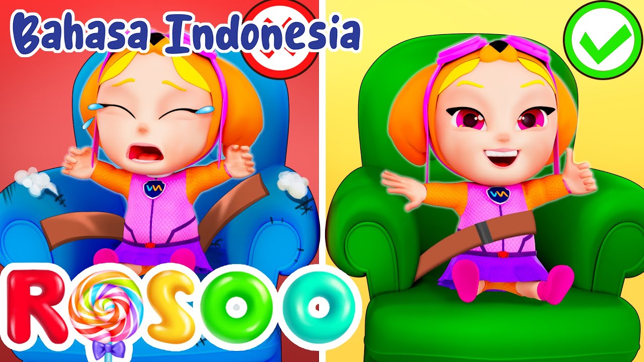 Lagu Boo Boo + Lagu Monyet | Rosoo Bahasa Indonesia | Songs for Kids & Nursery Rhymes