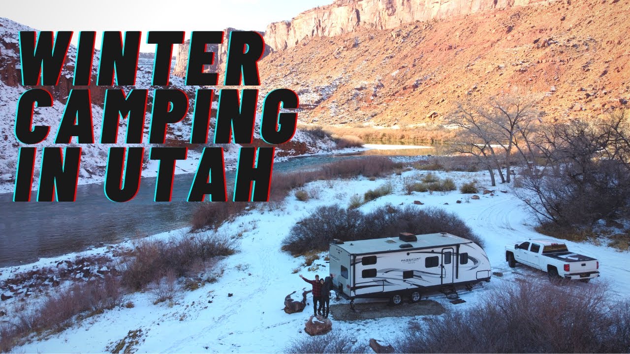 Winter Camping in Moab, Utah
