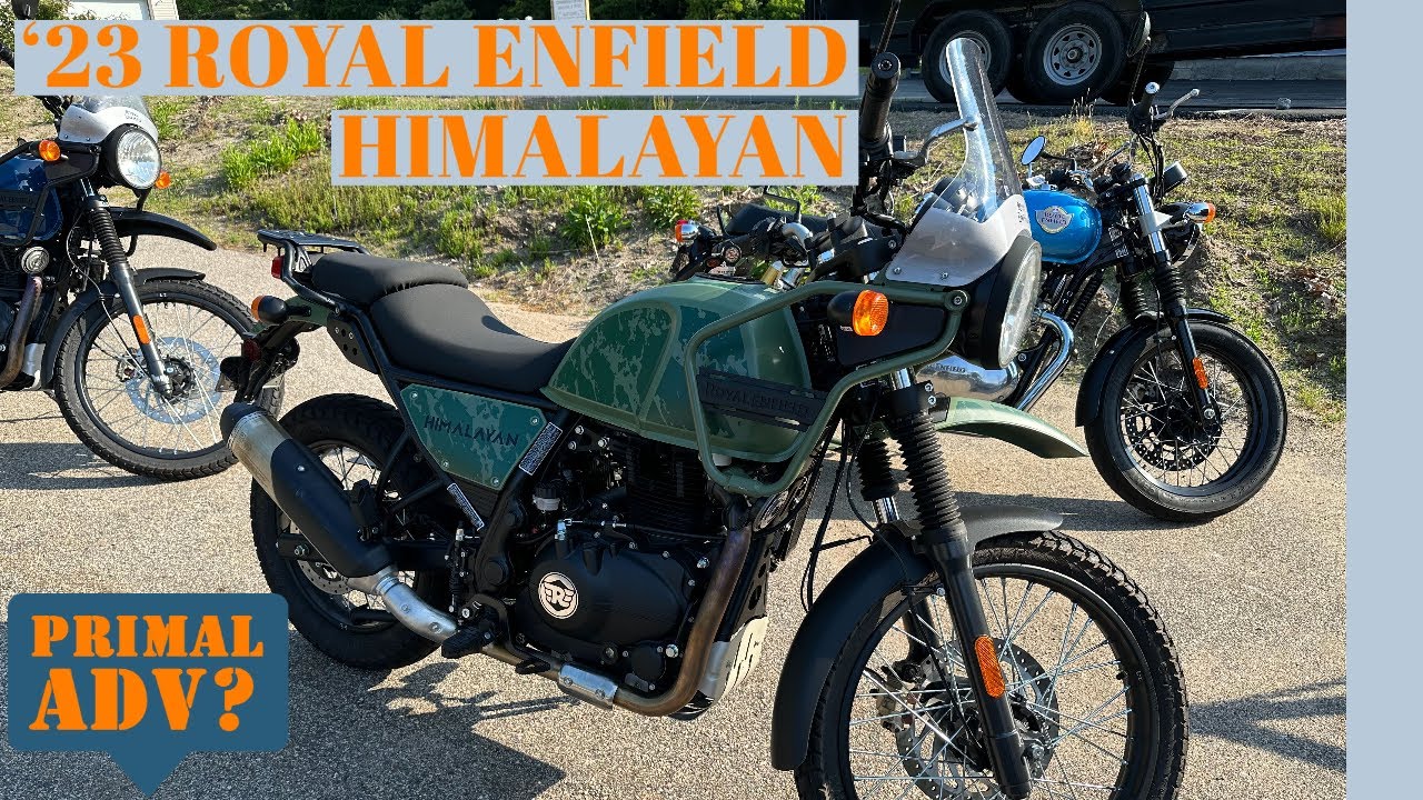 23 Royal Enfield Himalayan TEST RIDE and REVIEW!