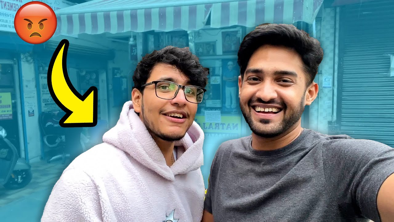 We roasted @triggeredinsaan live! 😈 ft @FukraInsaan @DhiruMonchikk  #vlog3@NeonMan  @theRachitroo