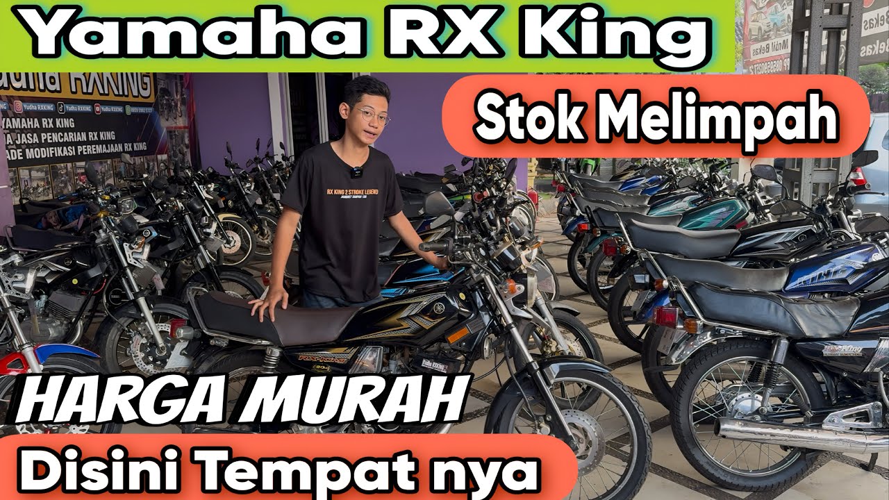 YAMAHA RX KING - DISINI GUDANG NYA - HARGA TERMURAH SE INDONESIA READY DIJUAL YAMAHA RX KING 