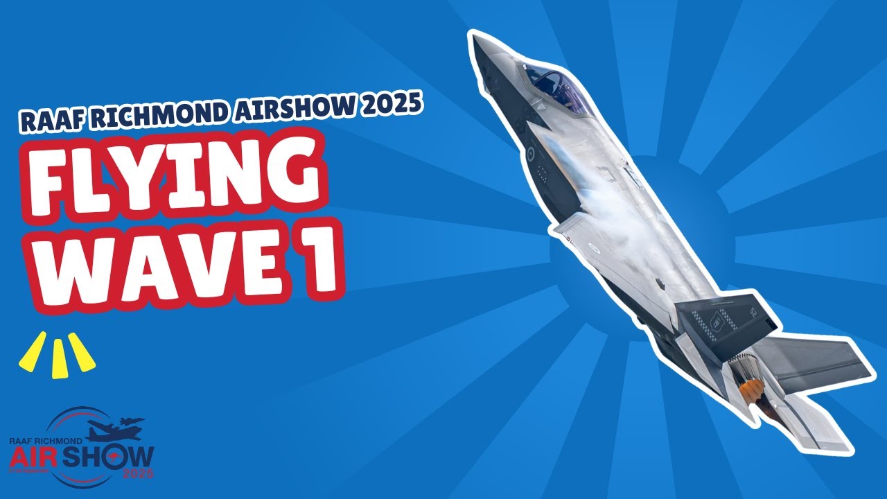 RAAF Richmond Airshow 2025 - Flying Wave 1
