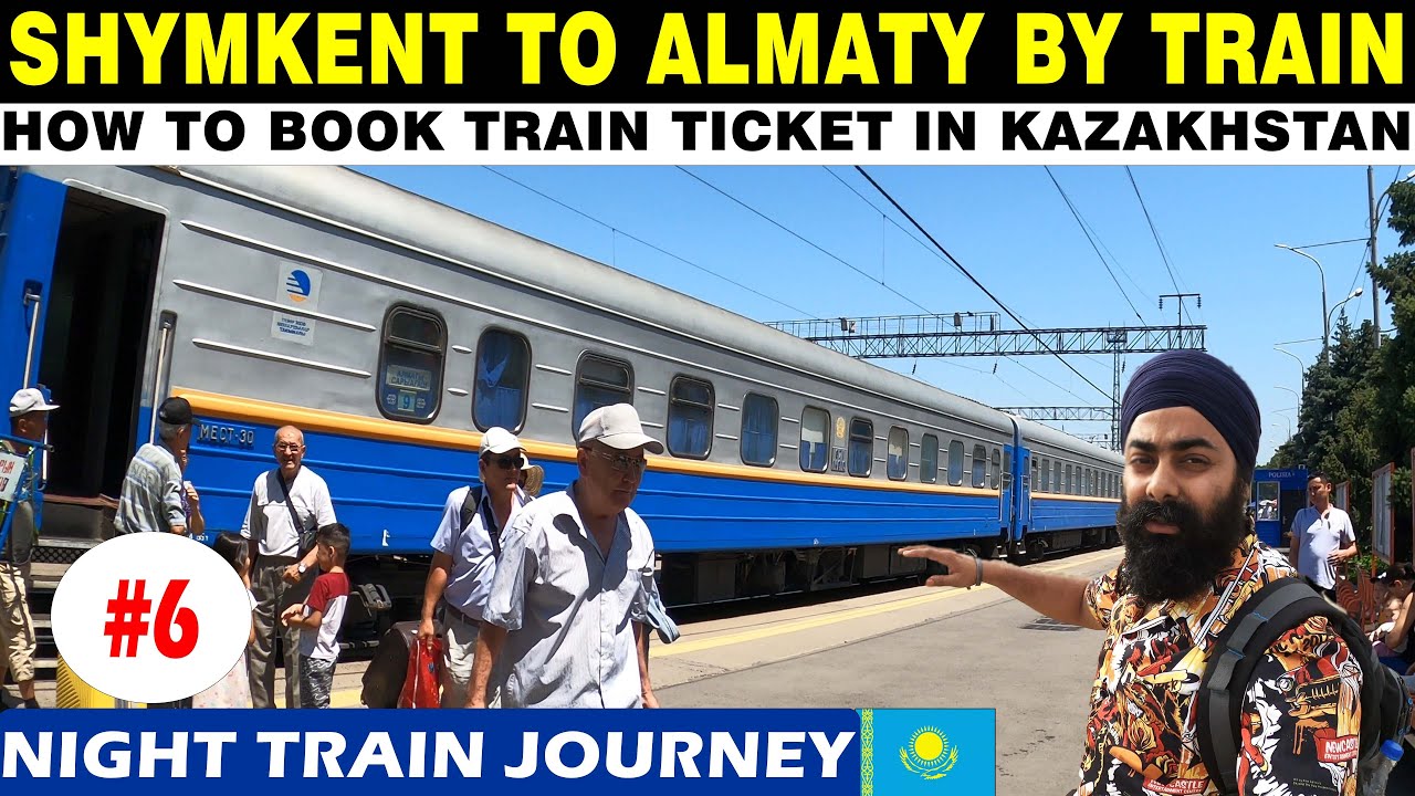 Shymkent to Almaty by Train #almaty