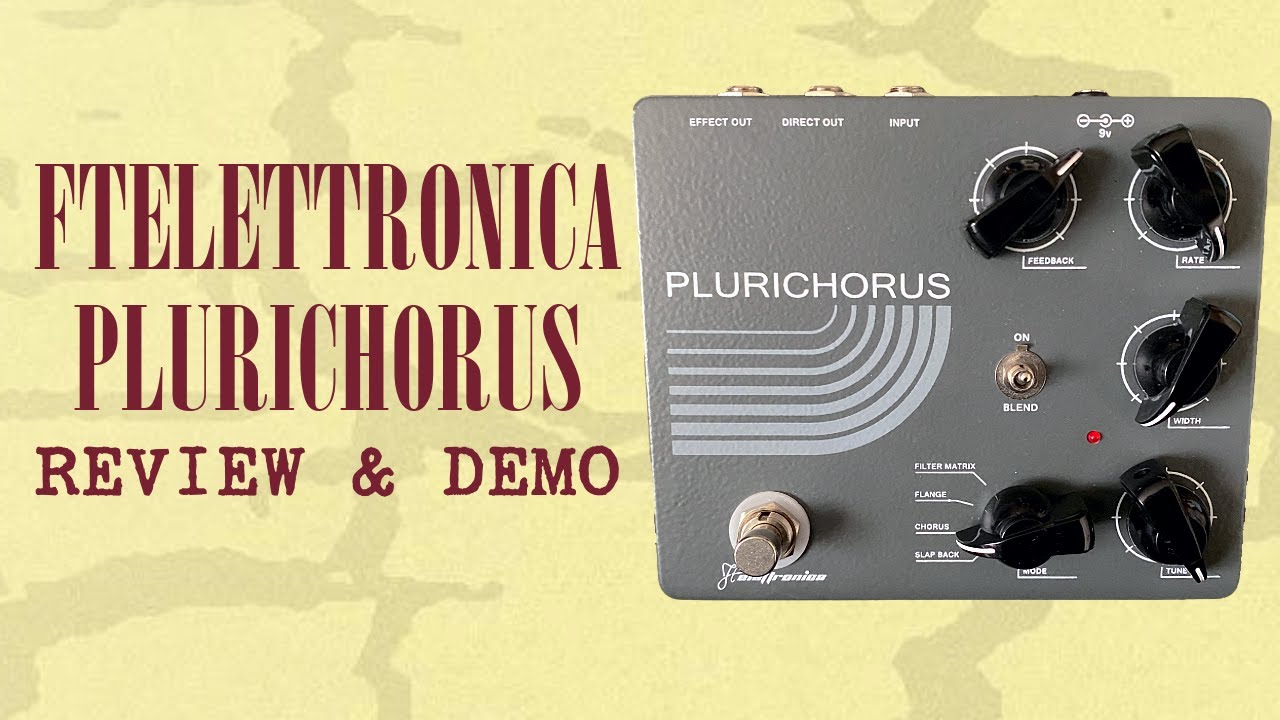 FTelettronica Plurichorus Demo & Review | Nirvana Poly Chorus Clone