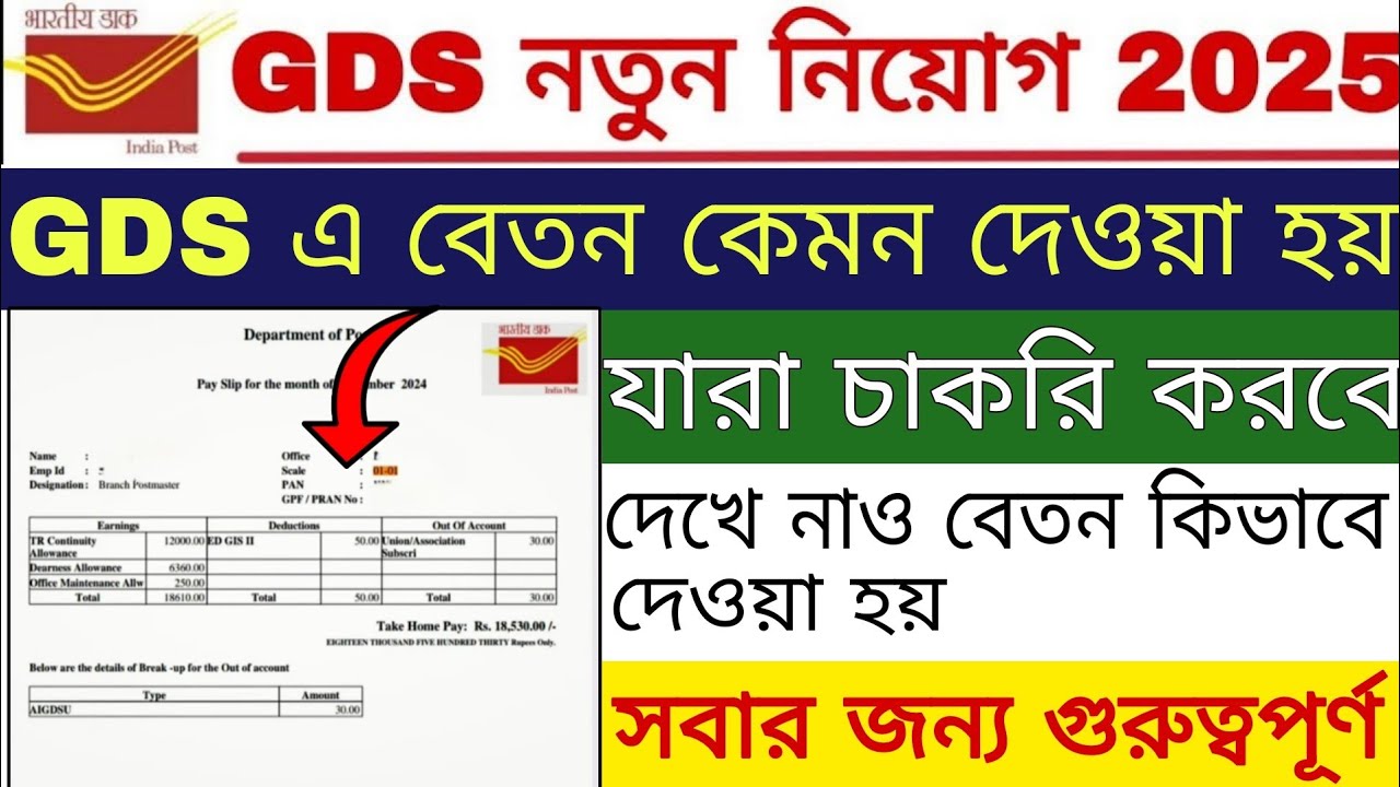 How much is the salary paid in GDS | GDS Salary in 2025 | GDS New Recruitment 2025 | GDS |