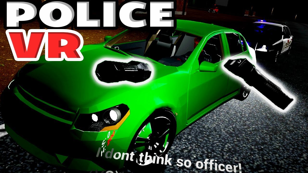 Police Pursuit Simulator in VR! Traffic Stop Goes HORRIBLY WRONG! - Police Enforcement VR