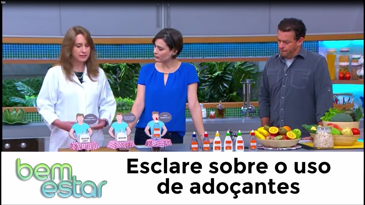 Programa Bem Estar esclarece sobre adoçantes