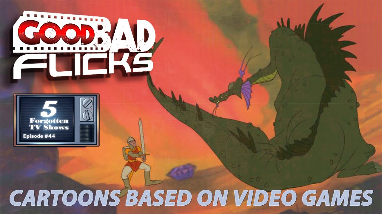 5 Forgotten TV Shows Part 44 - Cartoons Based on Video Games