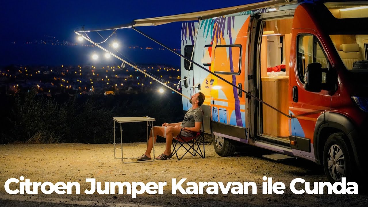Citroen Jumper ile Cunda’ya gittim