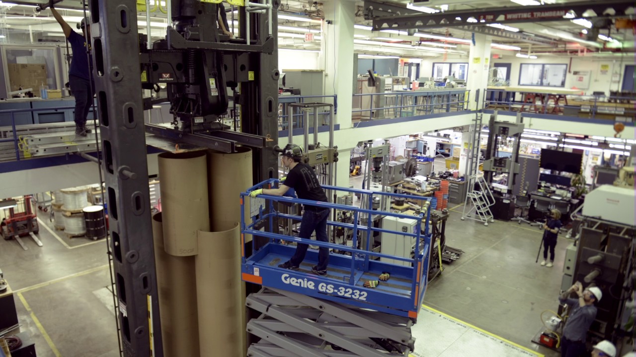 Uncrushable: How a 2,700 paper tube structure stands up to stress