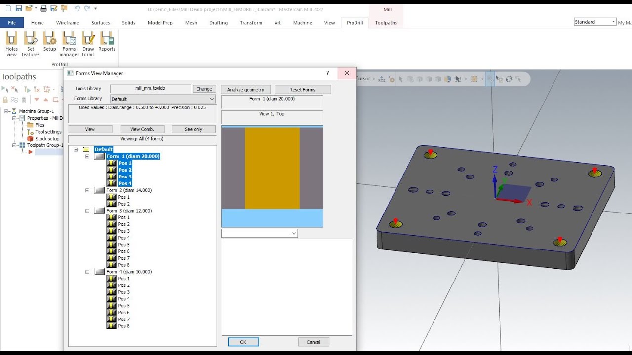 Mastercam ProDrill Intro
