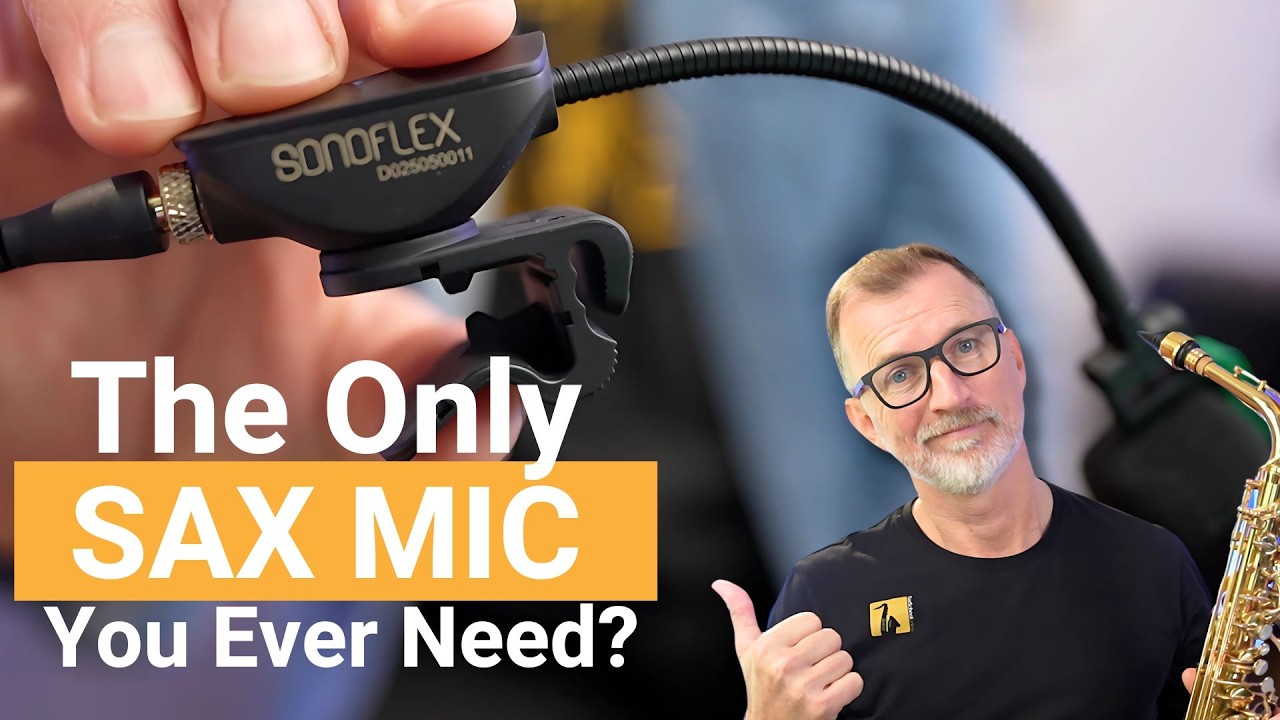 CloudVocal Sonoflex — единственный ли это микрофон для саксофона, который вам когда-либо нужен?
