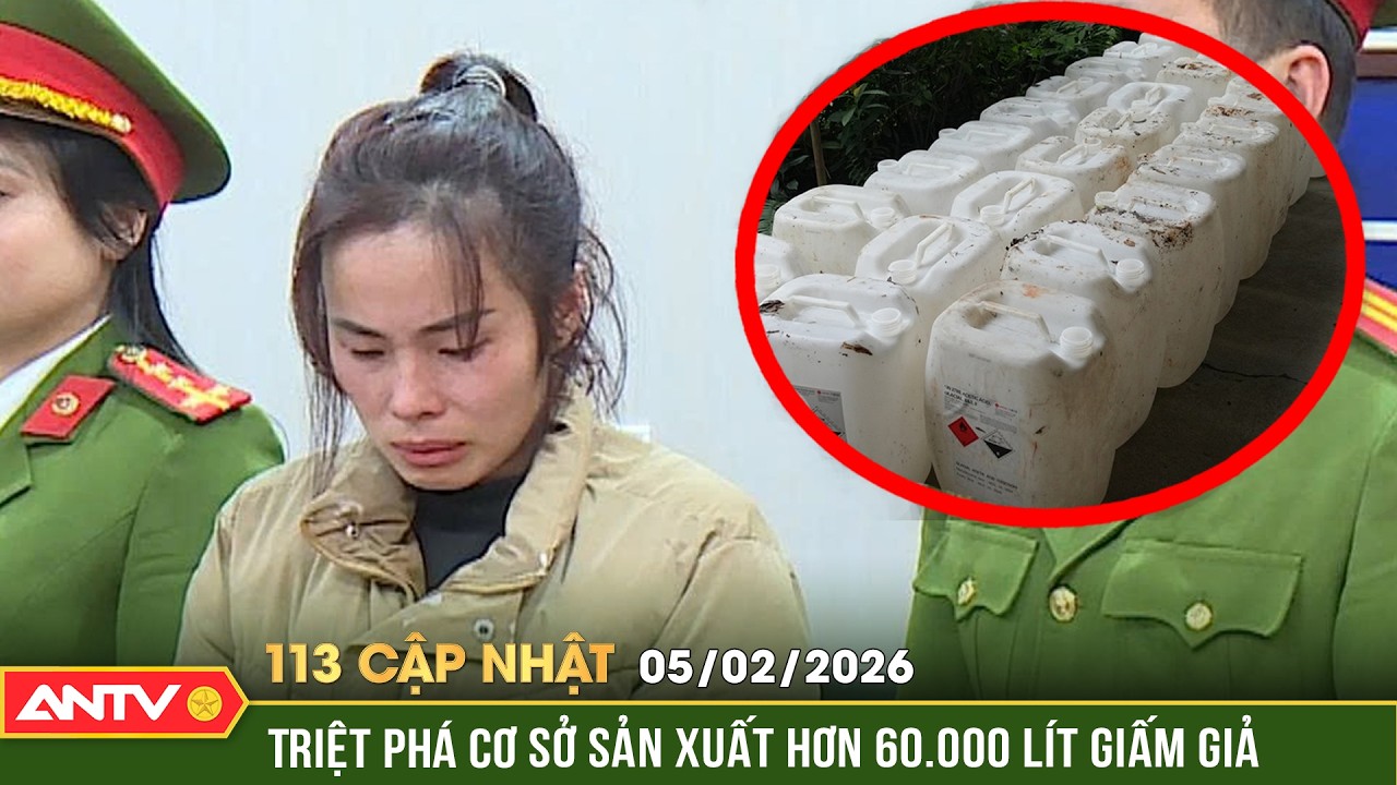 Bản tin 113 cập nhật ngày 5/2: Hóa chất pha nước lã 