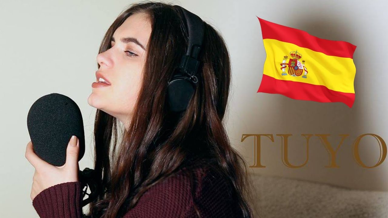 TUYO cover (Swedish girl singing in spanish)