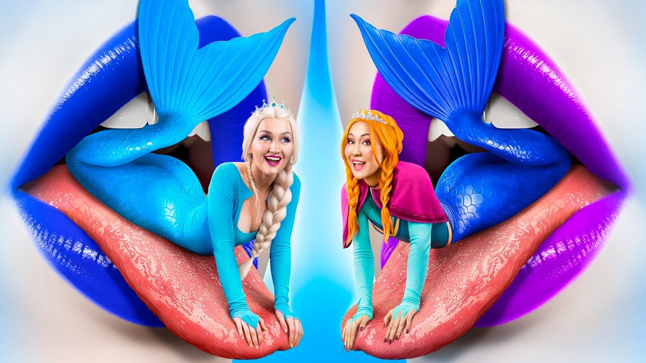 De la Elsa si Anna din Regatul Inghetat la Sirene Frumoase!