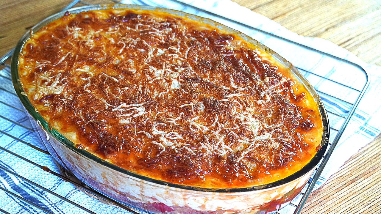 POLLO CON BECHAMEL AL HORNO. RECETA DELICIOSA, SACIANTE Y A LA VEZ LIGERA