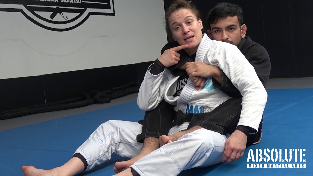 Kids BJJ Grey Belt - Back escape 1