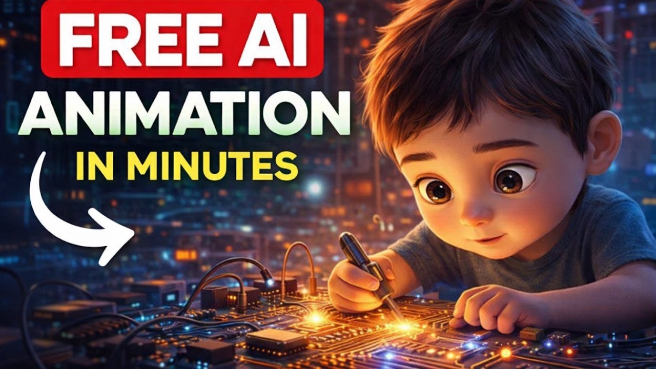 Create AI Animated Stories for FREE (No Skills, No Face, NEW Tool!)