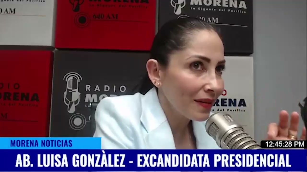 Ab. Luisa González - Ex Candidata a la Presidencia de la República por Revolución Ciudadana (RC5)