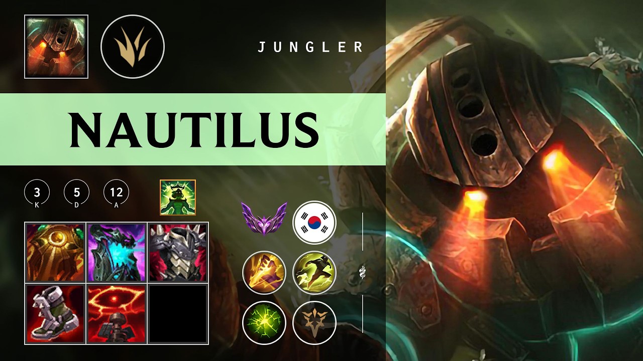 Nautilus Jungle vs Xin Zhao - KR Master Patch 26.04