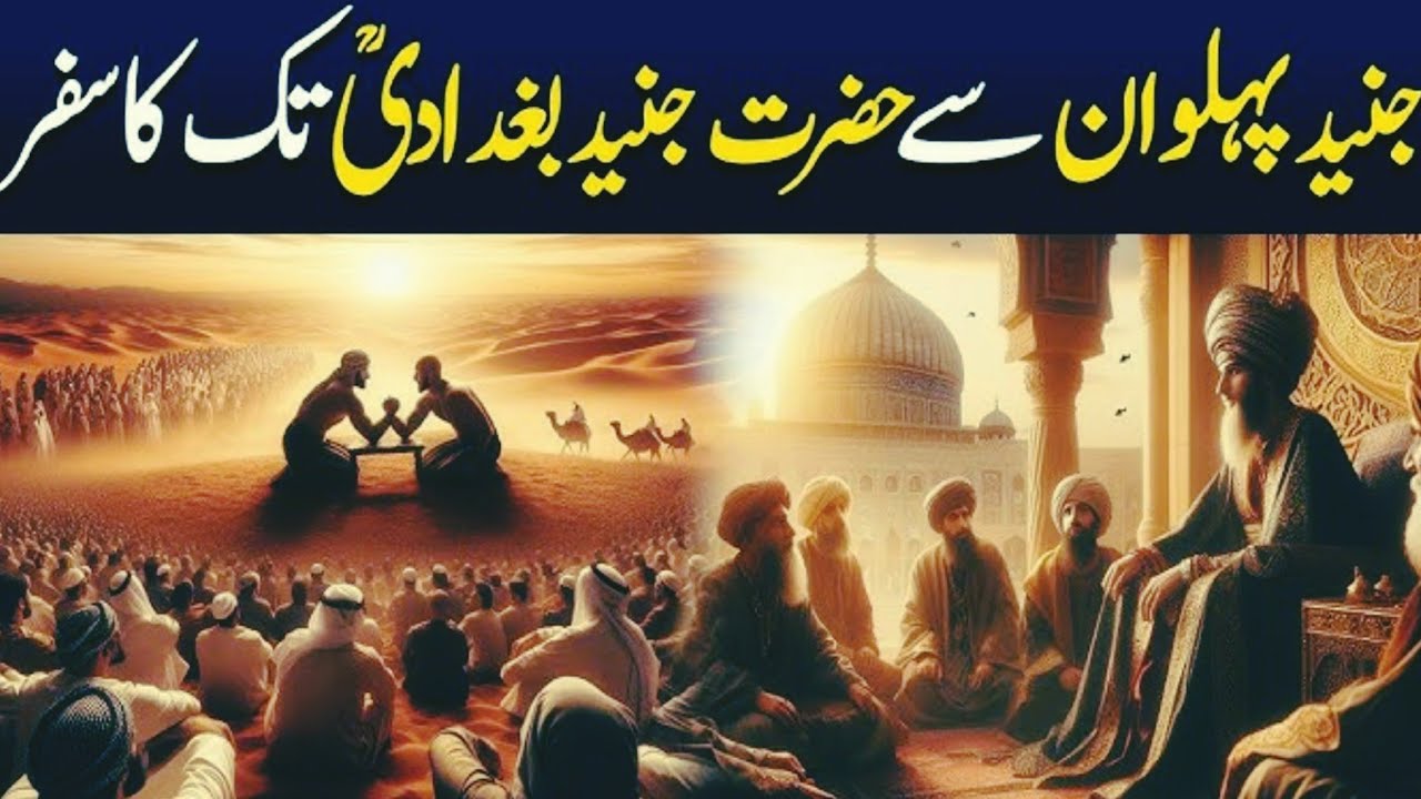 Junaid Pahlwan Se  Hazrat Junaid Bagdadi  Taak Ka  Safar||Sahi Pahlwan Wali Allah Kaisay bannay.