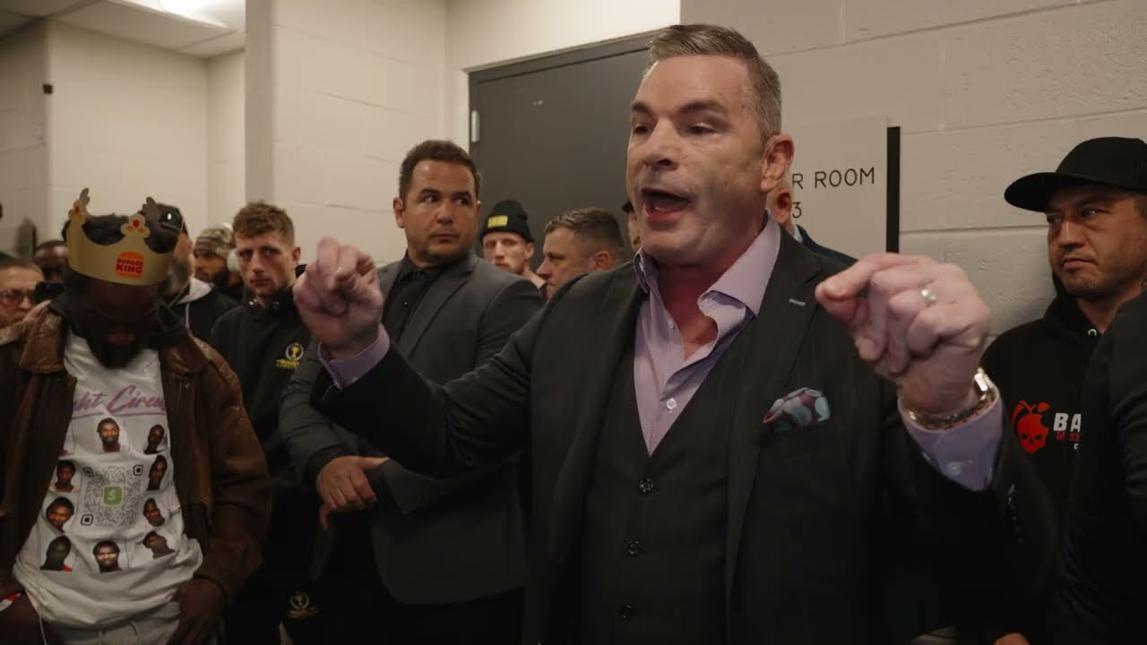 Ready to Fight? Hear David Feldman Address Fighters Backstage