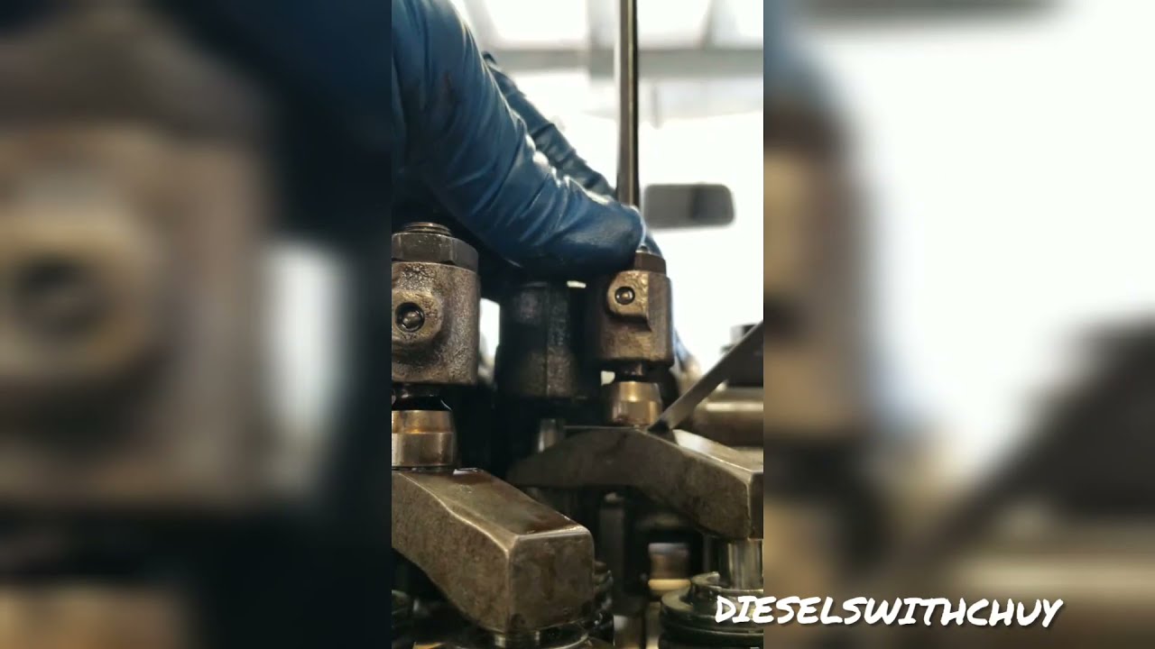 CUMMINS ISX SINGLE CAM COMO AJUSTAR VALVULAS Y FRENO DE MOTOR PARTE#1 DE 2