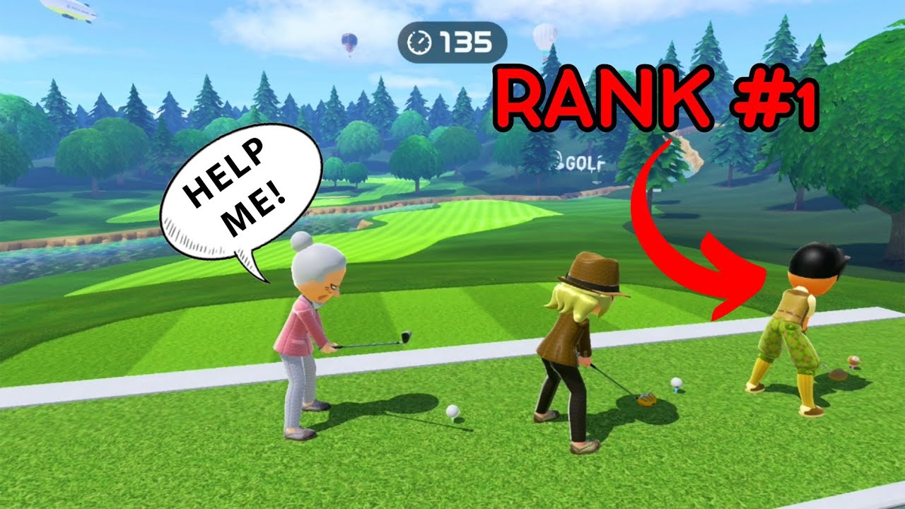 Рейтинговый Switch Sports Golf EXTREME MODE!