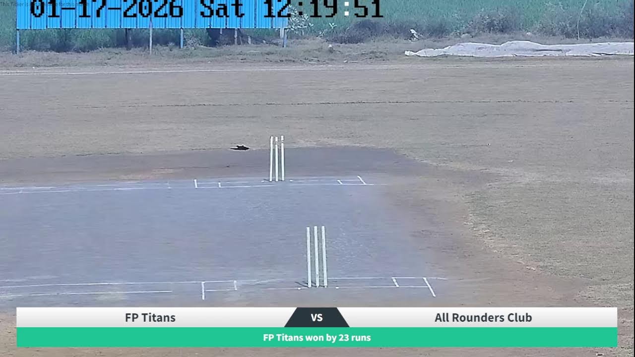 FP TITANS VS ALL ROUNDERS CLUB