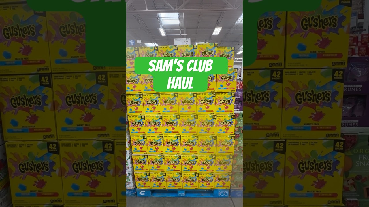 Come restock with me at Sam’s Club | shopping haul 
