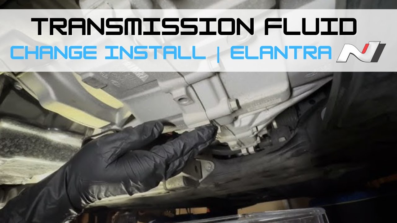 Servicing My Elantra N (Transmission Fluid & Catch Can)