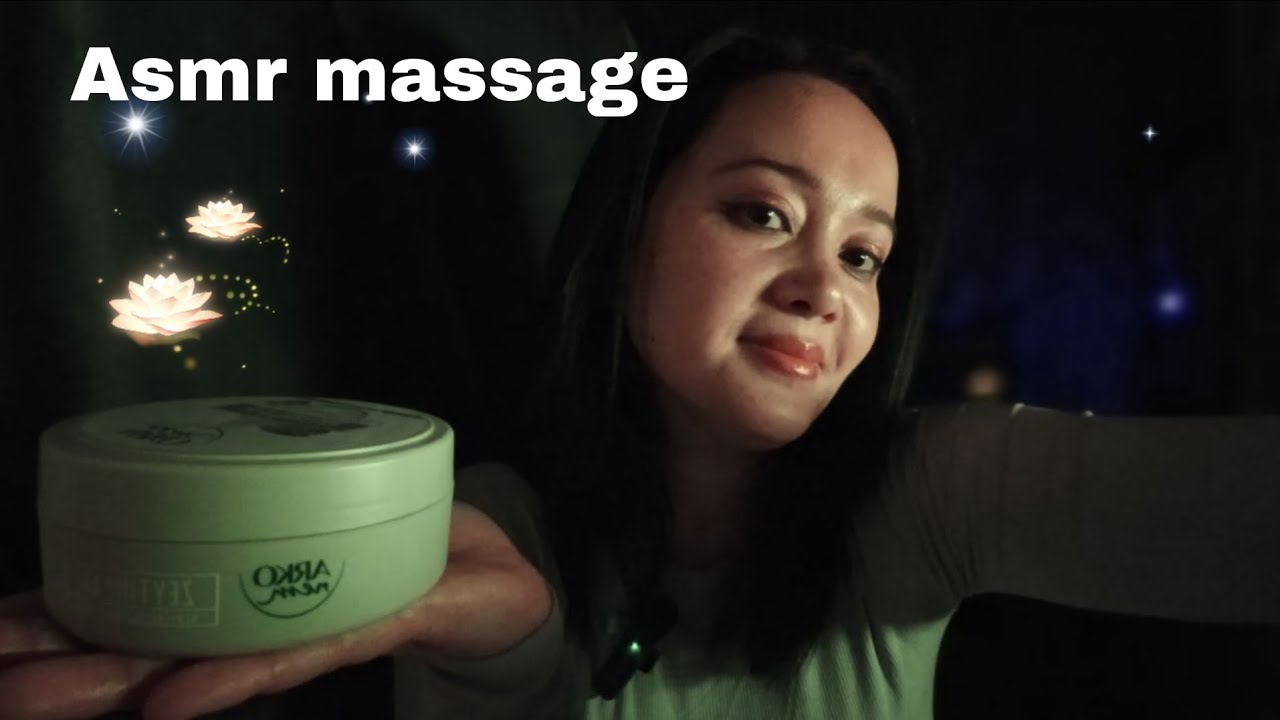 АСМР массаж 💤расслабься со мной 💆‍♀️✨ ASMR massage — relax with me