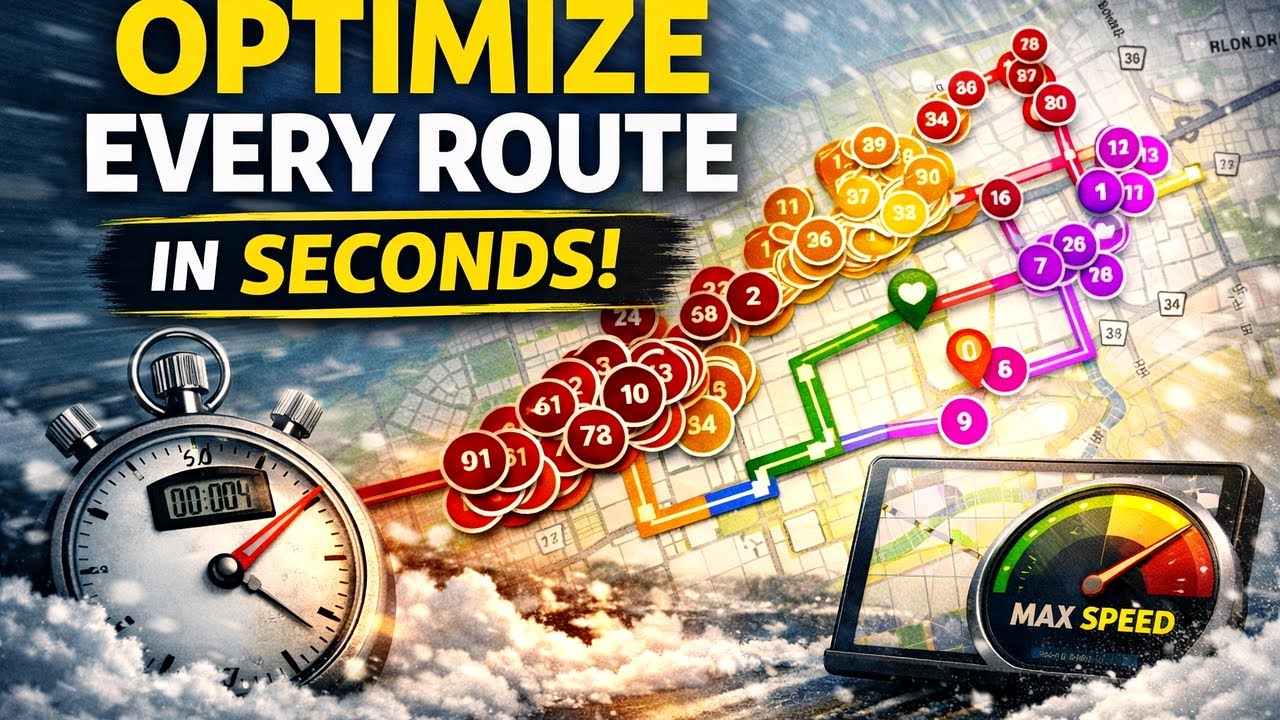 Optimize Every Route in Seconds | Nektyd Field Service Routing Software