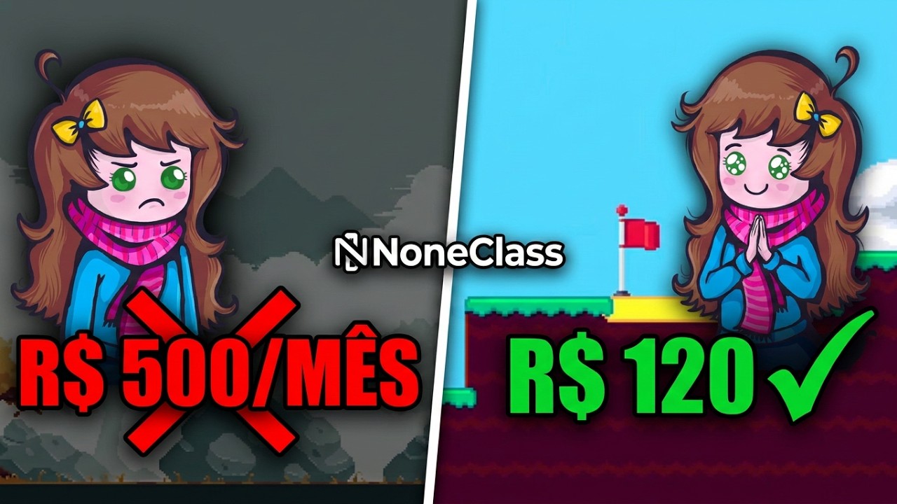 Como CRIAR JOGOS (Curso NoNeClass Vale a Pena?) Game Maker