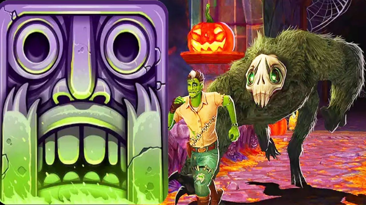 Temple Run 2 -  New Halloween Map Spooky Summit