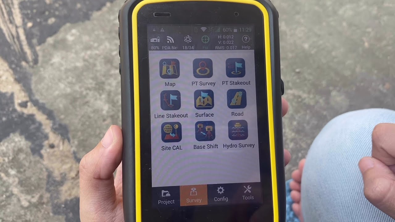 การรับสัญญาณดาวเทียม RTK สำหรับช่างรังวัดกรมที่ดิน