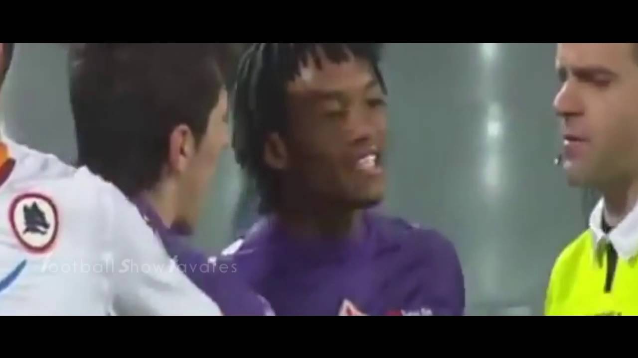Juan Cuadrado - Fights, Red Card, Mad Moments (Fiorentina , Juventus)