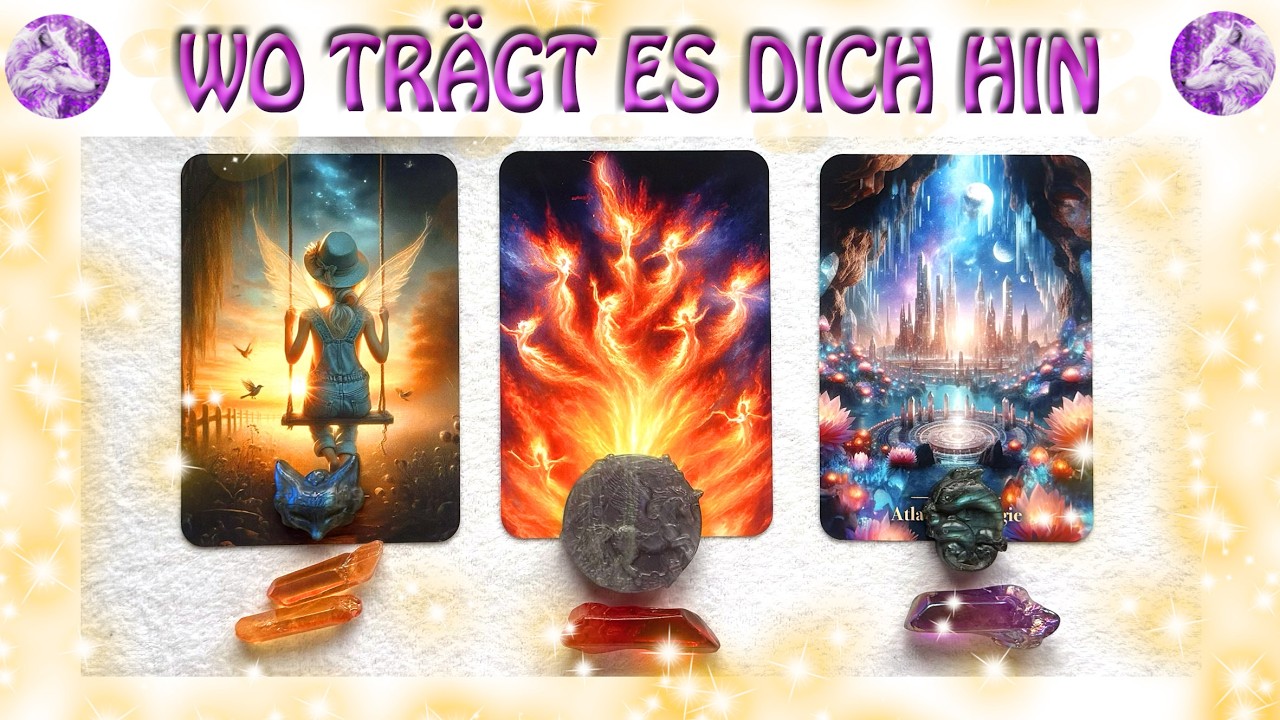 🐺🌊 Wo es dich hinträgt🌊🐺 Auswahlorakel +🎁unboxing Die Hüter der Schwelle☆ Tarot☆zeitlos