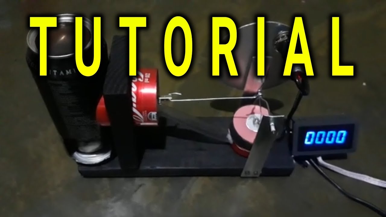 Tutorial básico Motor stirling de Latinha