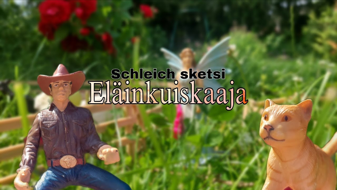 ELÄINKUISKAAJA ~ Schleich sketsi