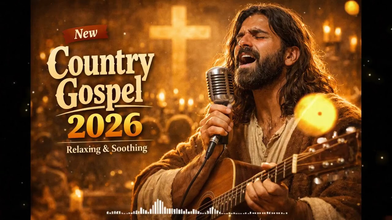 【𝑷𝑳𝑨𝒀𝑳𝑰𝑺𝑻】 Peaceful Country Gospel 2026 | 1 Hour Classic Hymns for Comfort & Rest