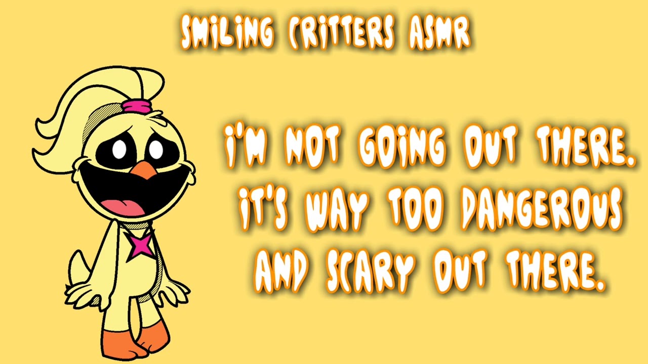 ASMR: You help wimpin chicken go outside (Reverse Comfort Audio) (Smiling Critters roleplay)