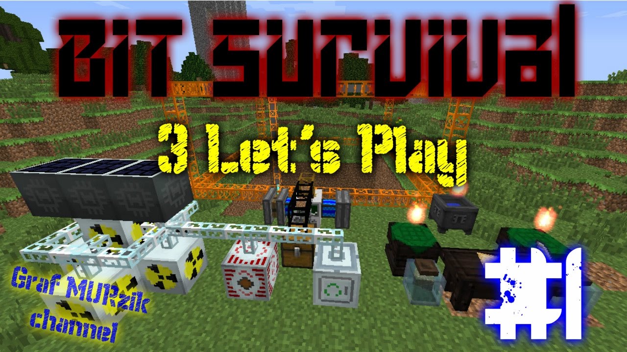 [3 LP] Minecraft BIT Survival. #1 (ДОЖДАЛИСЬ!!!)