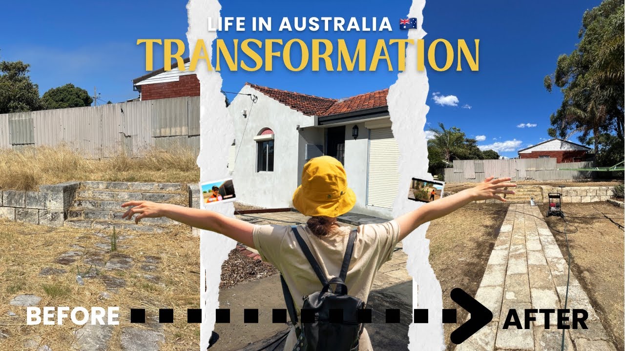 Massive Backyard Clean Up| Cleaner’s Life in Australia 🇧🇹🇦🇺|  You Won’t Believe This Before & After!