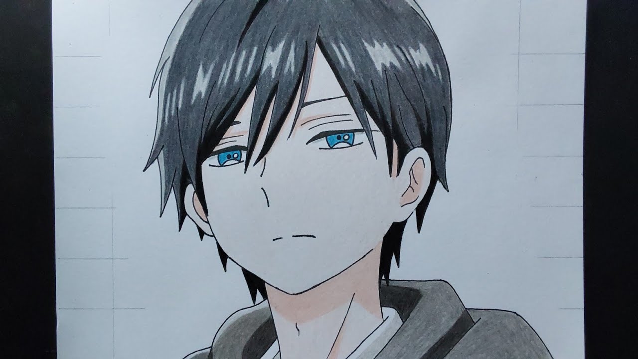 How to draw Akito Yamada Loving Yamada At Lv999
